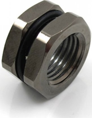 Attēls no XSPC XSPC Gehäusedurchführung G1/4 Zoll - chrome schwarz