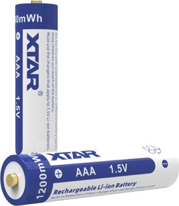 Attēls no Xtar Akumulatorki R03 / AAA 1,5V Xtar 750mAh (box 4 szt.) z zabezpieczeniem