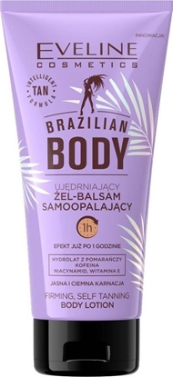 Attēls no XXXX__Eveline Cosmetics (Eveline) Eveline Cosmetics Brazilian Body ujdrniajcy el-balsam samoopalajcy 150ml