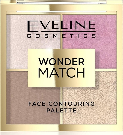 Изображение XXXX__Eveline Cosmetics (Eveline) Eveline Cosmetics Wonder Match paleta do konturowania twarzy 01 10g