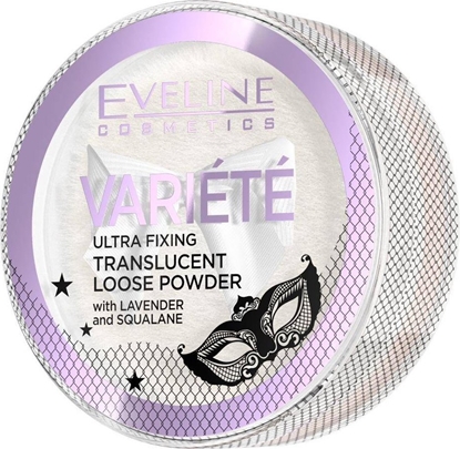 Attēls no XXXX__Eveline Cosmetics (Eveline) Eveline Variete transparentny puder sypki z lawend i skwalanem 5g