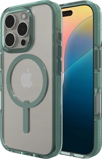 Picture of Zagg International ZAGG Santa Cruz Snap - obudowa ochronna do iPhone 16 Pro kompatybilna z MagSafe (green)