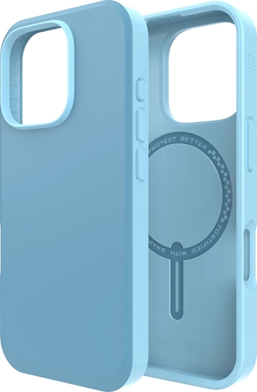 Изображение Zagg International ZAGG SoHo Snap - obudowa ochronna do iPhone 16 Pro kompatybilna z MagSafe (blue)