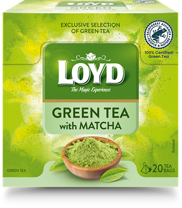Picture of Zaļā tēja LOYD Green Matcha, 20 x 1,5g