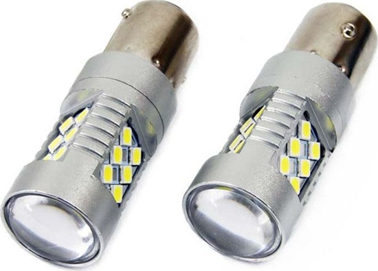 Picture of arówki P21W BA15s Canbus 24 SMD 12/24V biae uniwersalny