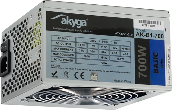 Picture of Zasilacz Akyga Basic 700W (AK-B1-700)