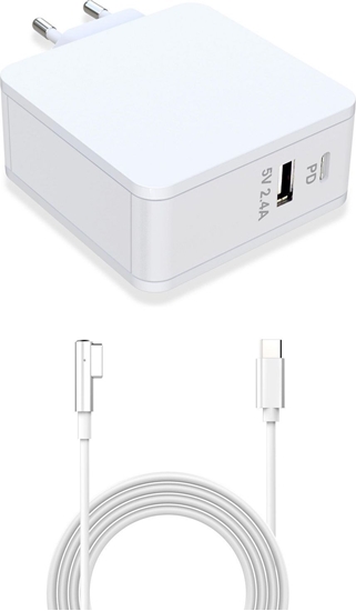 Изображение Zasilacz do laptopa CoreParts 60 W, Magsafe, 3.6 A, 16.5 V (MBXAP-AC0025)