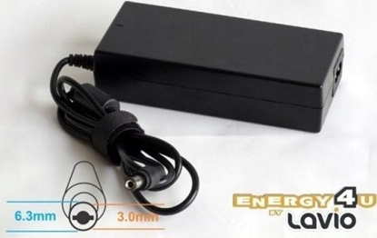 Attēls no Zasilacz do laptopa Energy4U Energy4U PA09 15V / 5A (6.3x3.0mm) 75W, zasilacz do notebooka / laptopa Toshiba