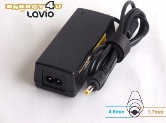 Picture of Zasilacz do laptopa Energy4U Energy4U PA87 12V / 3A (4.8x1.7mm) 36W, zasilacz do netbooka / laptopa ASUS EeePC