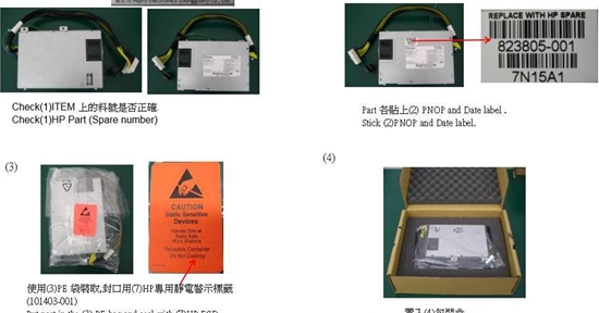 Изображение Zasilacz do laptopa HP 290w AC power supply - 823805-001