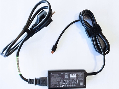 Изображение Zasilacz do laptopa HP 45W RC AC Adapter USB-C connec