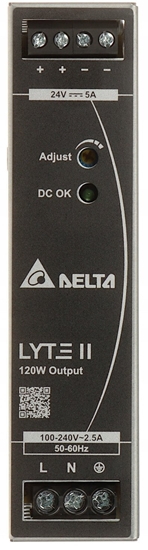 Picture of ZASILACZ IMPULSOWY DRL-24V120W-1EN LYTE II Delta Electronics