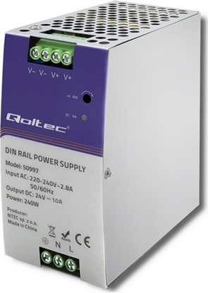 Picture of Zasilacz na szynę DIN | 240W | 24V | 10A 