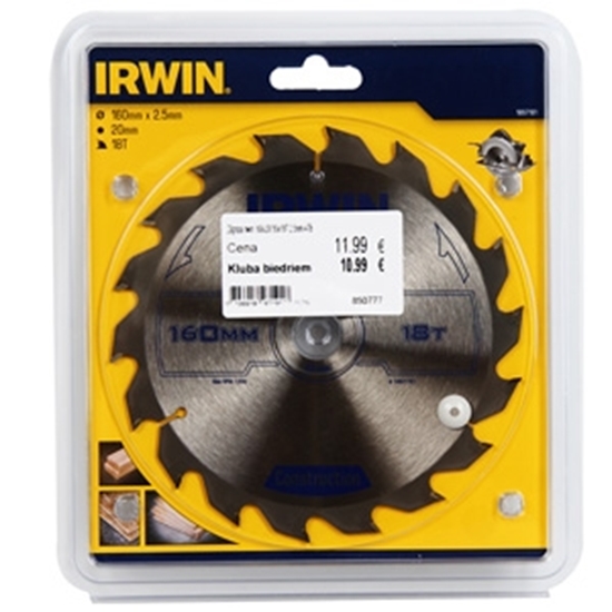 Picture of Zāģripa Irwin 160x20(16)x18T 2,5mm ATB