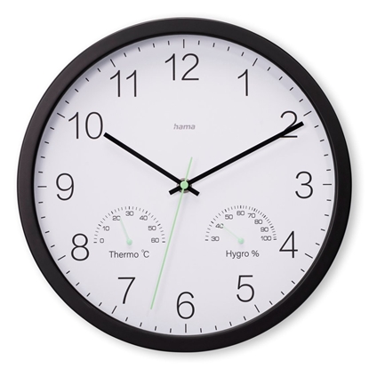 Picture of Zegar ścienny 30cm Santorini Czarny 
