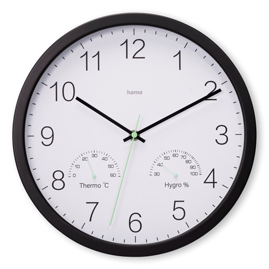 Picture of Zegar ścienny 30cm Santorini Czarny 