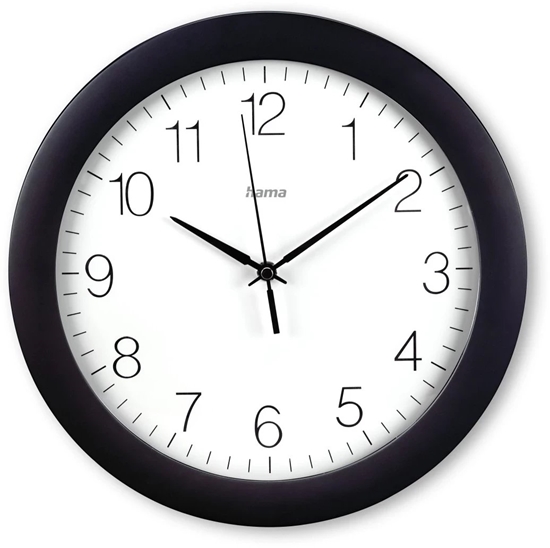 Picture of Zegar ścienny DCF Teneriffa 30cm Czarny 