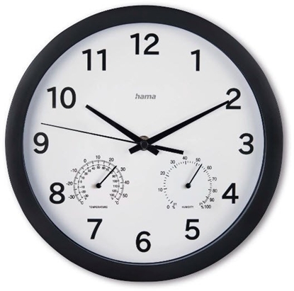 Picture of Zegar ścienny Malta 25cm Czarny