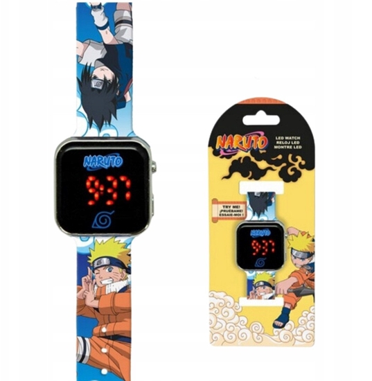 Picture of Zegarek LED z kalendarzem Naruto NA00001 Kids Euroswan