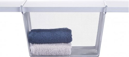 Picture of Zeller Zeller, Wkadana póka do szafki, 26x19x29cm, kol. srebrny