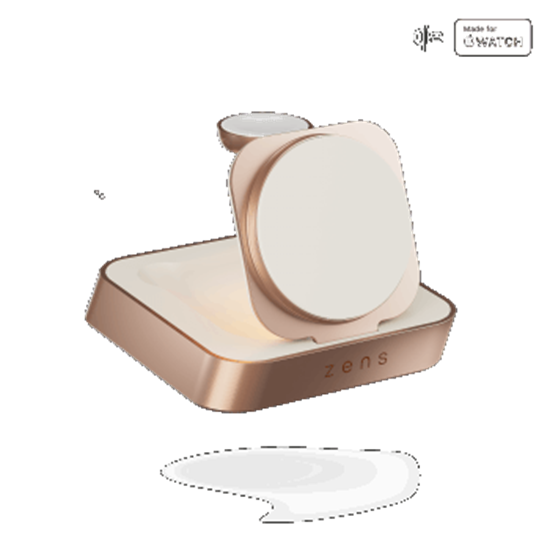 Picture of ZENS NIGHTSTAND CHARGER PRO 2 COPPER