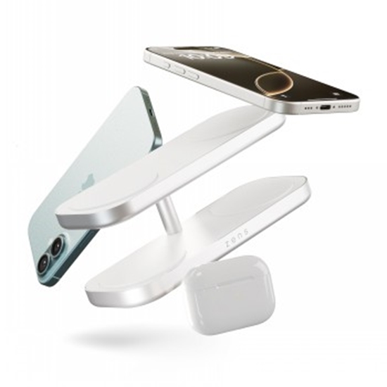 Picture of ZENS QUATTRO WIRELESS CHARGER PRO 4 WHITE