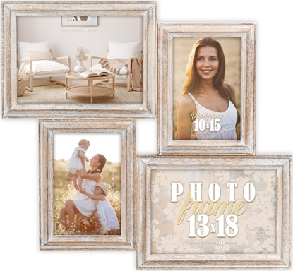 Picture of ZEP Rosel Natural 4Q Galerie Holz 2x10x15 2x13x18      AC446B