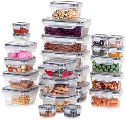 Изображение ZESTAW 24 POJEMNIKÓW NA YWNO Z POKRYWAMI I USZCZELKAMI 229159