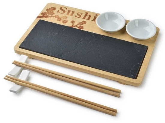 Picture of ZESTAW DO SERWOWANIA SUSHI DLA 2 OSÓB HTXD9937