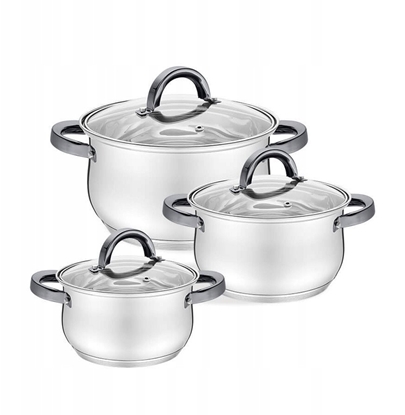 Picture of Zestaw garnków 6 el. black MAESTRO MR-3522-6M-BLACK