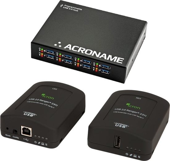 Picture of Zestaw Studio Room dla pakietu Microsoft Teams BYOD, przedłużacz CAT5e USB Switch Hub3+ (ABB) 9C9U4AA