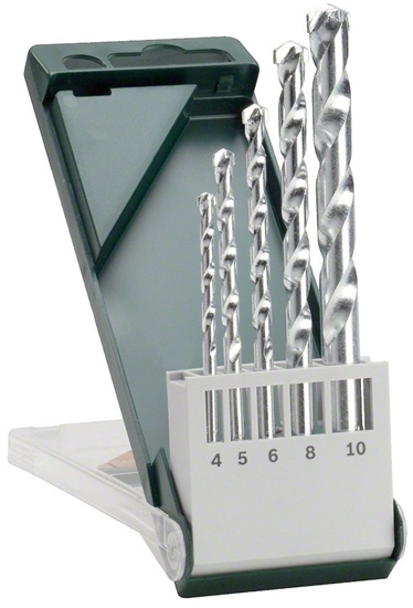 Изображение ZESTAW WIERTEL 4,5,6,8,10 5 SZT.