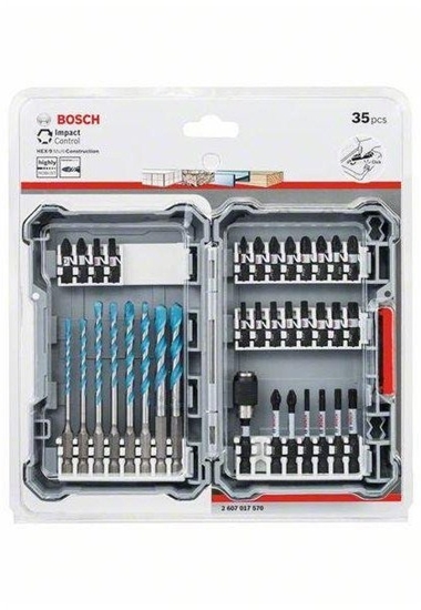 Изображение ZESTAW WIERTE I BITÓW 35pc IC DD Set MC
