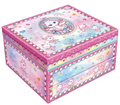 Изображение Zestaw z pieczątkami Pecoware - Kot baletnica