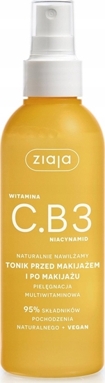 Picture of Ziaja Ziaja Tonik przed i po makijau multiwitaminowy C.B3