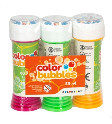 Attēls no Ziepju burbuļi komplekts 3 gb. 55 ml CB37784