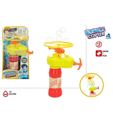 Изображение Ziepju burbuļu pūšamais uzvelkamais helikopters 3+ CB47003