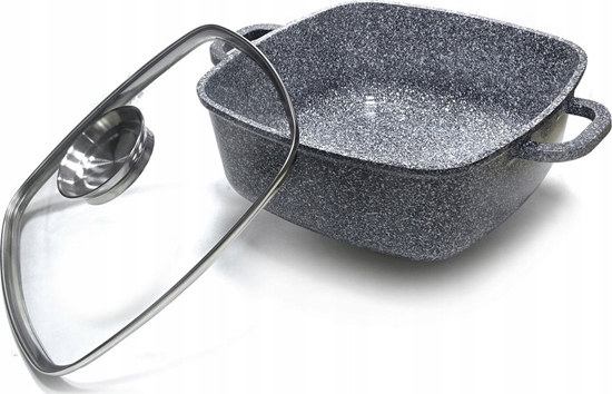 Picture of Zilner BRYTFANNA GARNEK KWADRATOWY 5.5L 26cm ZILNER GREY ZL-7059