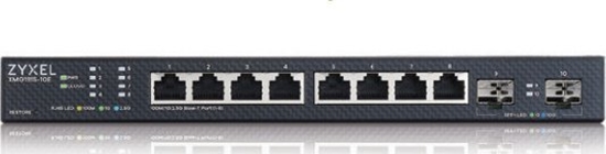 Picture of Zyxel XMG1915-10E 8 Port 2.5GbE 2SFP+ Smart Switch NebulaFlex