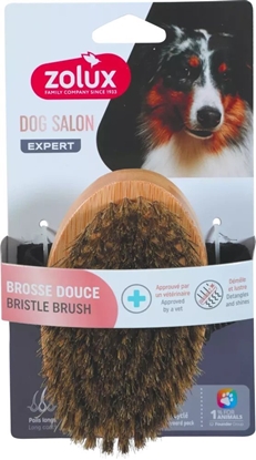 Attēls no Zolux ZOLUX Mikka szczotka drewniana dla psa sier duga DOG SALON