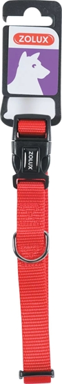 Picture of Zolux ZOLUX Obroa dla psa nylonowa tama 40/50cm 20mm kol. czerwony