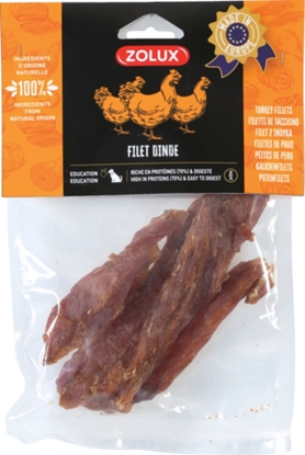 Picture of Zolux ZOLUX Przysmak naturalny dla psa Filet z indyka 100 g