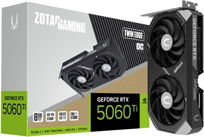 Attēls no Zotac RTX 5060 TI Twin Edge OC           8GB GDDR7 HDMI 3xDP