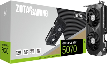 Attēls no Zotac RTX 5070 Twin Edge                12GB GDDR7 HDMI 3xDP
