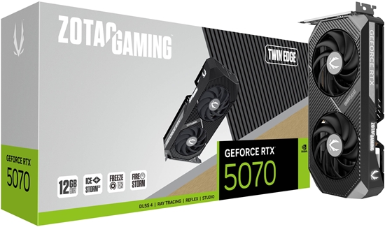 Picture of Zotac RTX 5070 Twin Edge                12GB GDDR7 HDMI 3xDP