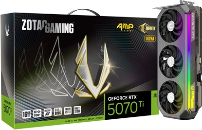 Attēls no Zotac RTX 5070 TI AMP Extreme Infinity ultra 16GB GDDR7 HDMI