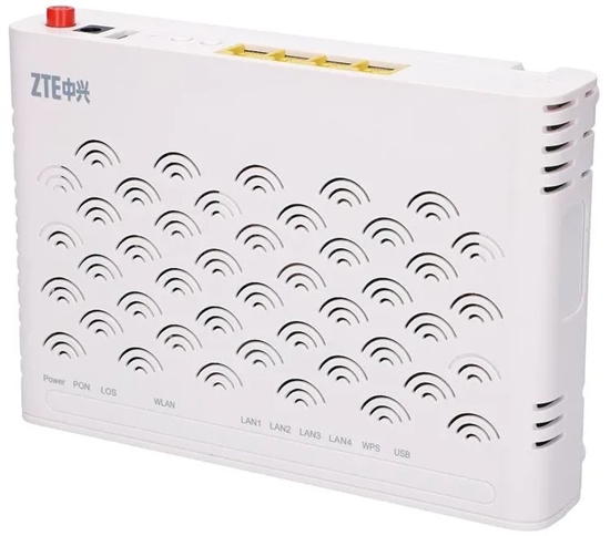 Picture of Zte F600W | Ont | Wifi, 1X Gpon, 4X Rj45 100Mb/S, 1X Usb