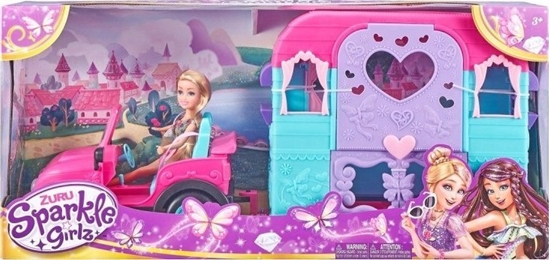 Picture of Zuru Lalka 10.5 cala Jeep z przyczep kempingow