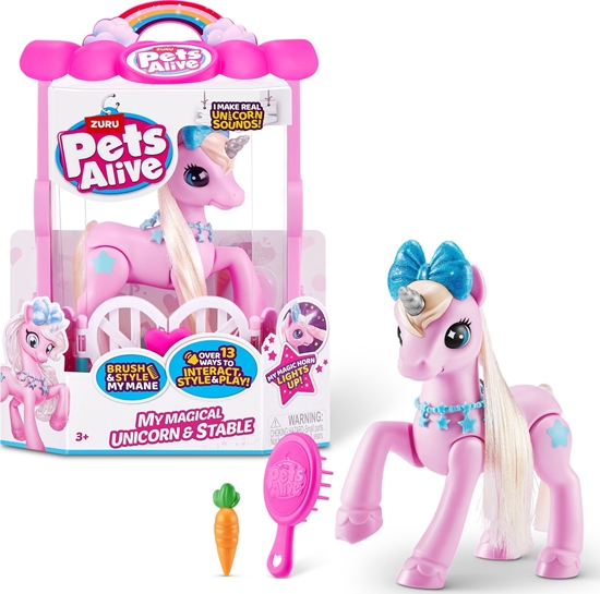 Picture of Zuru Pets Alive My Magical Unicorn and Stable