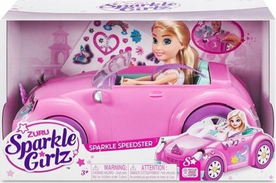 Picture of Zuru Zestaw z lalk 10.5 cala Róowy Kabriolet